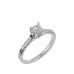 Cool Princess Solitaire Engagement Ring For Her