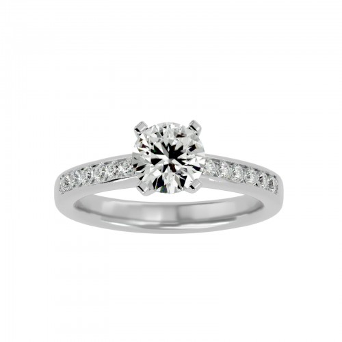 Broadway Solitaire Engagement Ring For Her