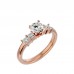 David Natural Solitaire Diamond Engagement Ring