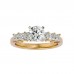 Trio Natural Diamonds Ring For Her