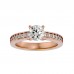 Diamond View Engagement Ring For Her