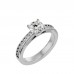 Diamond View Engagement Ring For Her