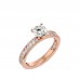 Radha Solitaire Engagement Ring For Women