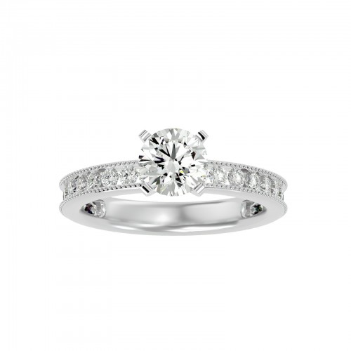 Radha Solitaire Engagement Ring For Women