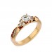 Ethan Engagement Ring With Pure Gold & Diamonds For Women