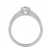Jack Round & Baguette Cut Diamonds Engagement Ring For Women