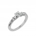 Kevin Round & Baguette Cut Diamonds Engagement Ring