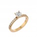 Bryan Solitaire Diamond Ring For Her