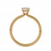 Skyler Round Solitaire Diamond Ring For Women