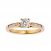 Casey Real Gold Diamond Ring For Women