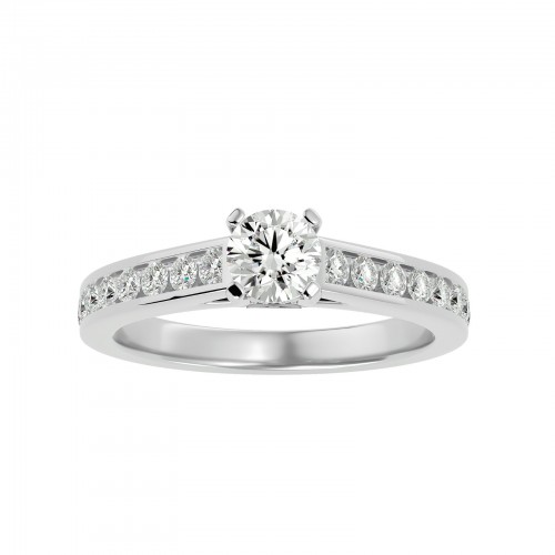Ricky Round Cut Engagement Ring