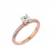 Joziah Round Engagement Ring For Women