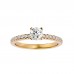 Joziah Round Engagement Ring For Women