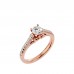 Aiden Round & Princess Diamond Ring For Her