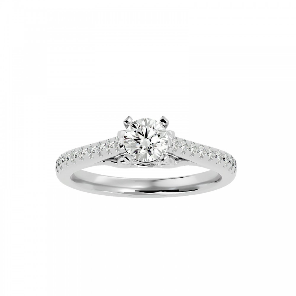 Addison Round Cut Diamond Engagement Ring