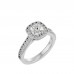 Hunter Cushion Solitaire Engagement Ring