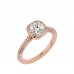 Jaxon Cushion Cut Diamond Engagement Ring