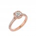 Easton Cushion Cut Solitaire Engagement Ring