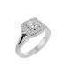 Bailey Princess Cut Solitaire Diamond Ring For Women