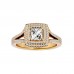 Bailey Princess Cut Solitaire Diamond Ring For Women