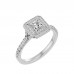 Norah Princess Solitaire Engagement Ring For Her
