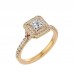 Norah Princess Solitaire Engagement Ring For Her