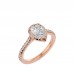 Rlie Pear Cut Solitaire Engagement Ring