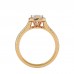 Rlie Pear Cut Solitaire Engagement Ring
