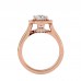 Ariyah Round & Princess Diamond Engagement Ring