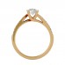 Mash Solitaire Ring