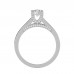 Rhodes Solitaire Engagement Ring