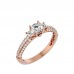 Jacinta 3 Stone Diamond Ring