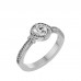 Preethi Halo Engagement Ring