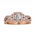 Hailey Infinity Design Diamond Ring