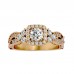 Hailey Infinity Design Diamond Ring