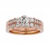 Morgan Dual Wedding Ring for Women