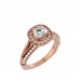 Olivia Halo Engagement Ring