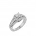 Daisy Princess Solitaire Engagement Ring