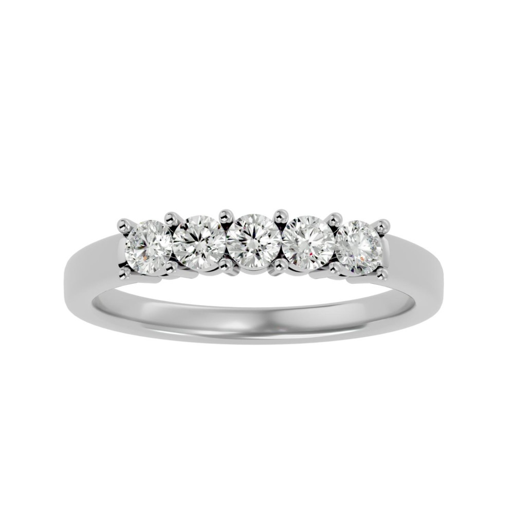 Tara 5 Stone Wedding Ring