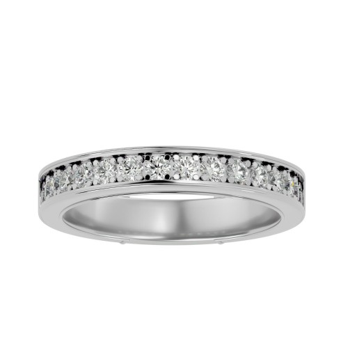 Everest Round Cut Real Diamond Bridal Ring