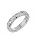 Jackie Round Real Diamond Wedding Ring