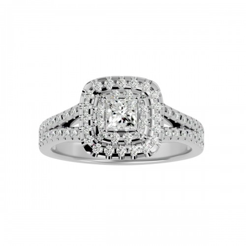 Dazzling Princess Cut Diamond Ring