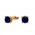 The Sapphire September Birthstone Stud Earrings 