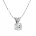 VVS Cubic Zirconia Diamond April Birthstone Necklace