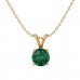 VVS Emerald May Birthstone Necklace