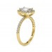 Chole Emerald Diamond Wedding ring