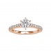 Inspired Halo Solitaire Ring