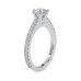 Inspired Halo Solitaire Ring