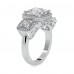 Vintage Style 3 Solitaire Ring 