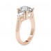 Oval Trilogy Ring 